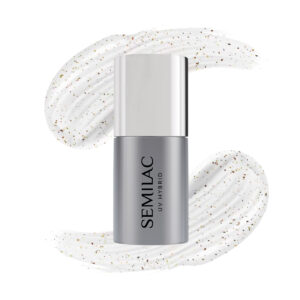 T13 Semilac Top no Wipe Blinking Cooper & Gold Flakes 7 ml