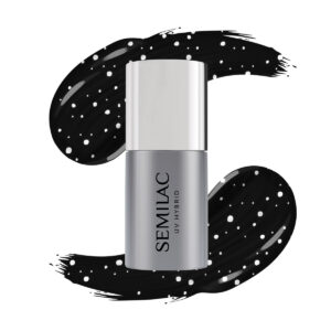 Semilac T19 Top no Wipe White Sprinkles 7 ml