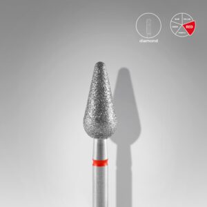 Punta Diamante, «Pera Redondeada» 5 Mm