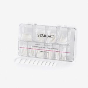 Tips Semilac transparentes 120 unidades