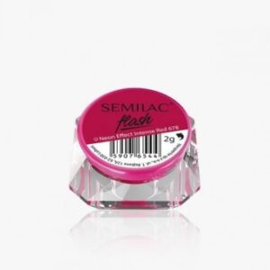 Semilac Flah Neon Intense Red 678