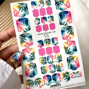 Wraps pedicure 166