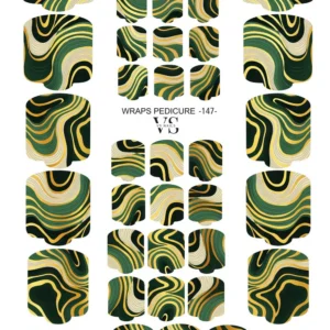 Wraps pedicure  147