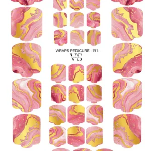 wraps pedicure 151