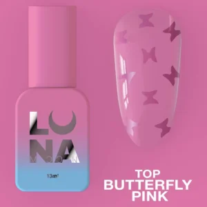 Lunamoon Top Butterfly Pink
