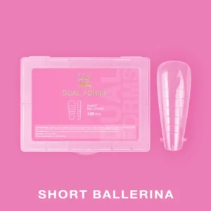 Moldes Dual Nail Forms Short Ballerina, Luna Moon
