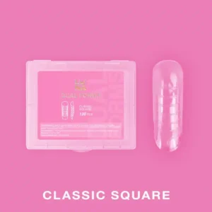 Moldes Dual Nail Forms Classic Square, Luna Moon