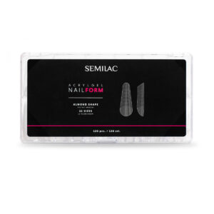 Acrylgel Nail Form Semilac Almond 120 uni
