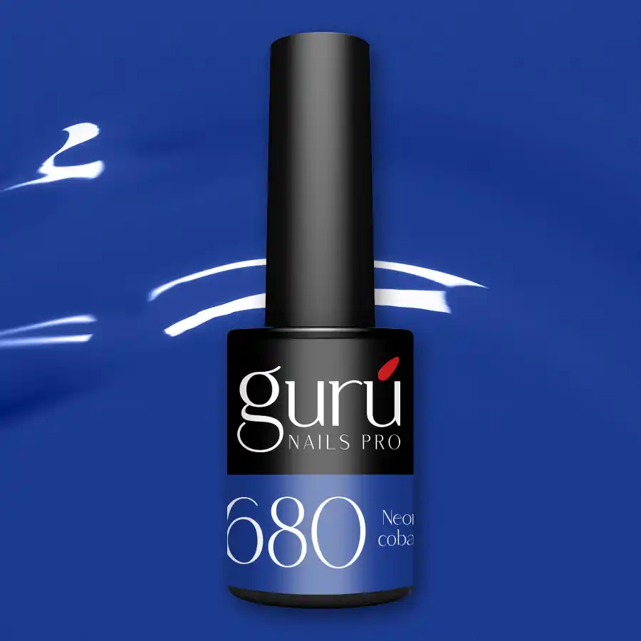Esmalte semipermanente 680 Neon Cobalt 8 ml