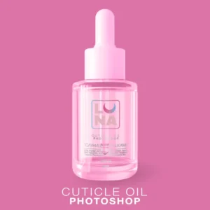 LUNAmoon   Photoshop   Aceite   Cutículas   Seco   -   De   Fresas   con   Nata,   30ml