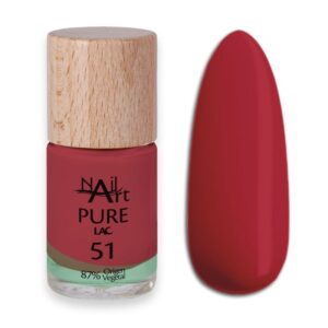 PURE LAC 51 Rojo Oscuro Esmaltes Naturales 87%