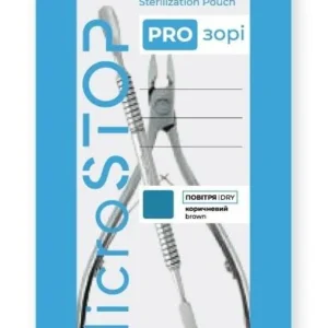Bolsas esterilización MicroSTOP c/indicador. ( 100x200mm). Pack 100un