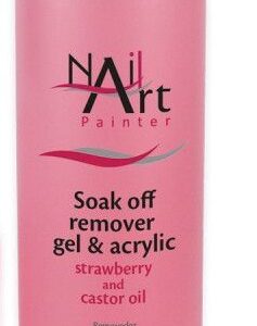 Soak Off Remover Strawberry Con Aceite De Ricino Y Aroma A Fresa 1000ml