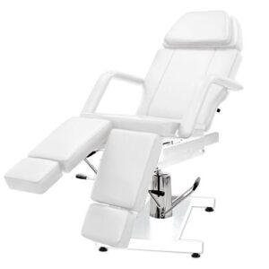 Sillón hidraúlico con perneras para pedicura