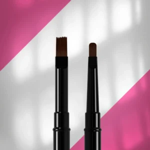 STALEKS EXPERT 04/08 Pincel de doble cara, para gel 7 mm/para gel 10 mm