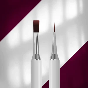 STALEKS EXCLUSIVE 08/03 Pincel de doble cara para gel 10 mm / liner 10 mm