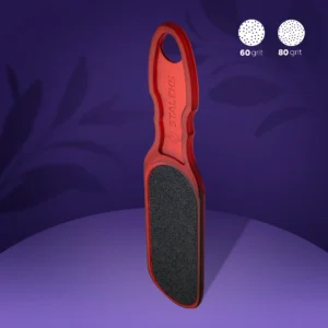 STALEKS CLASSIC 10 TYPE 3 Rallador de doble cara para los pies de plástico, grano 60/80
