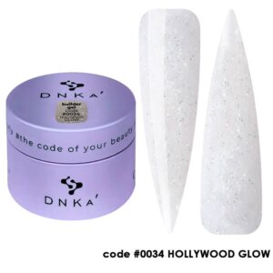 Builder Gel “DNKa” , 15ml #0034 HOLLYWOOD GLOW