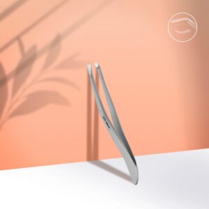 STALEKS CLASSIC 13 TYPE 3 Pinzas para cejas anchas biseladas