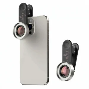 Lente Macro Pro 0.45X y 12.5X para Manicura y Detalles HD