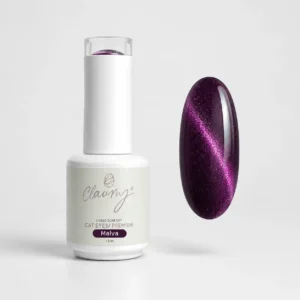 Premium Cat Eyes Malva — Esmalte Magnético Midnight Purple Claumy® 15ml