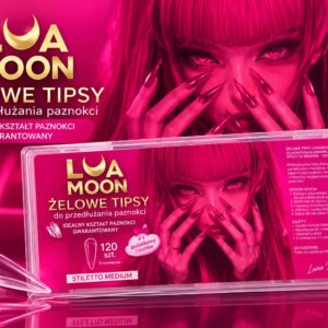 LUNA Moon Gel Tips Stiletto Medium